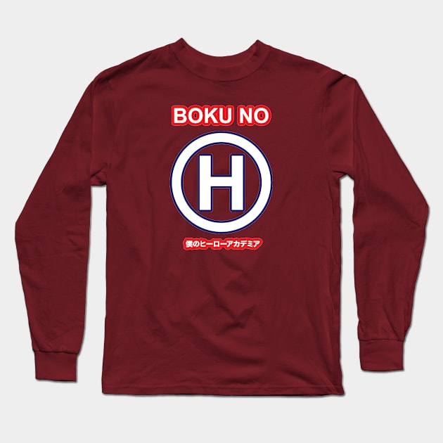 Anime Meme - Boku No Hero Academia Long Sleeve T-Shirt by rayanuki